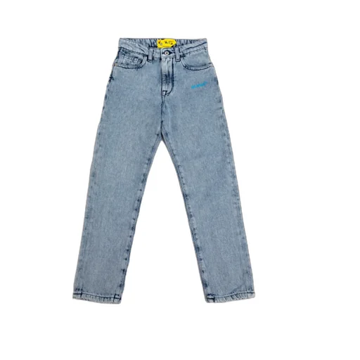 Off-White Kids Diag-Stripe Printed Denim Jacket