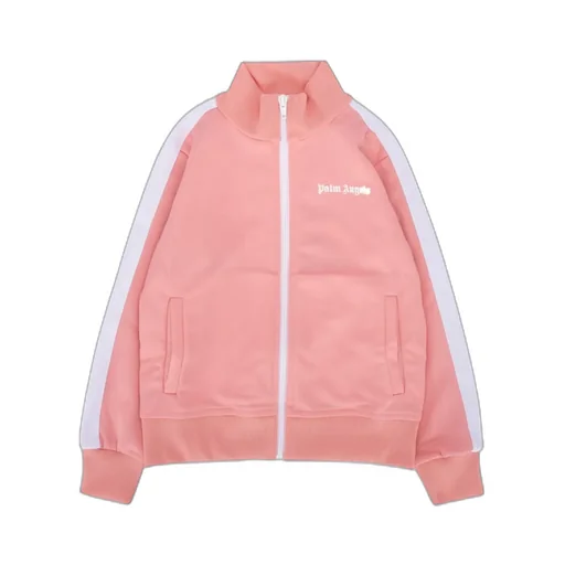 Palm Angels Kids Zipped Side Striped Track Jacket