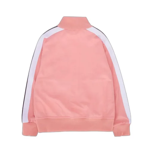 Palm Angels Kids Zipped Side Striped Track Jacket