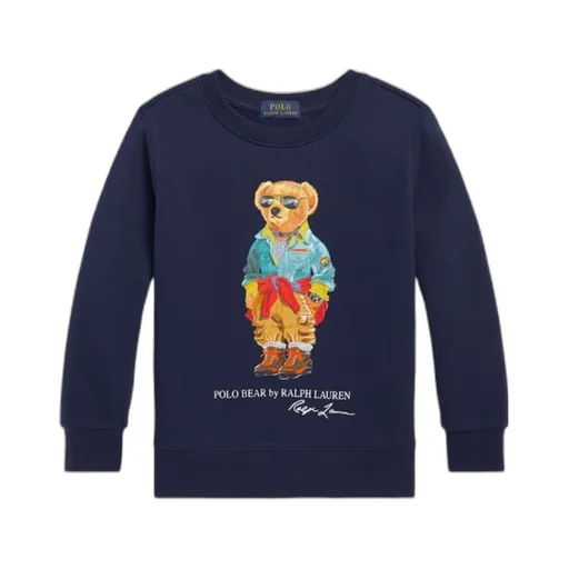 Bear-Print Sweatshirt