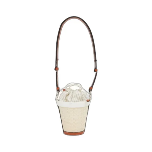 Maison Margiela Woven Drawstring Shoulder Bag