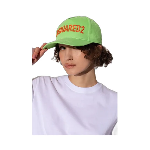 Dsquared2 Logo-Embroidered Curved Peak Baseball Cap