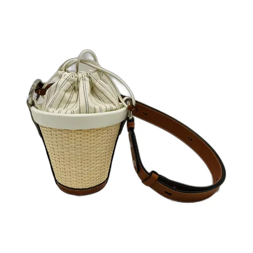 Maison Margiela Woven Drawstring Shoulder Bag