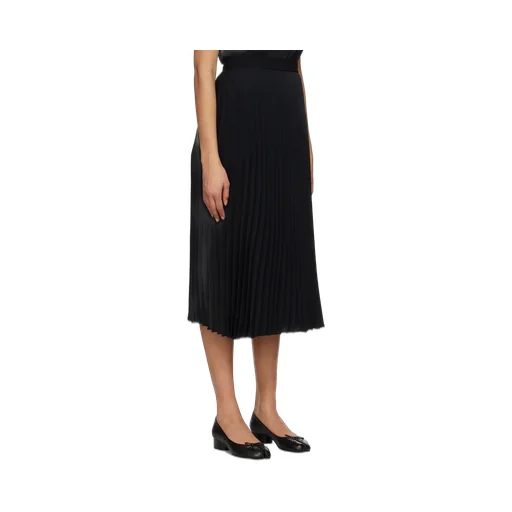 Pleated Midi Skirt