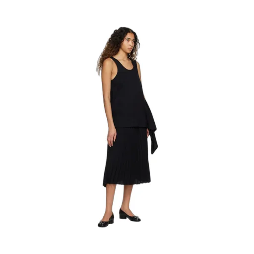 Pleated Midi Skirt