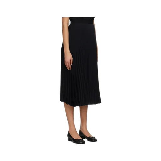 Pleated Midi Skirt