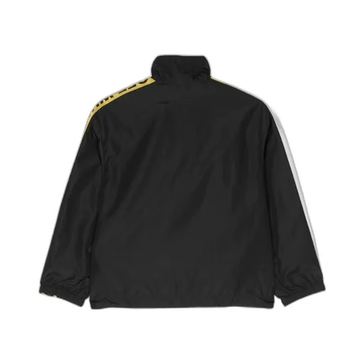 Off-White Kids Logo Printed Zipped Jacket