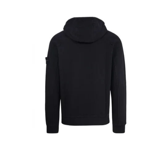 Logo-Patch Drawstring Pullover Hoodie