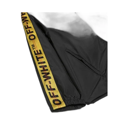 Off-White Kids Logo Printed Zipped Jacket