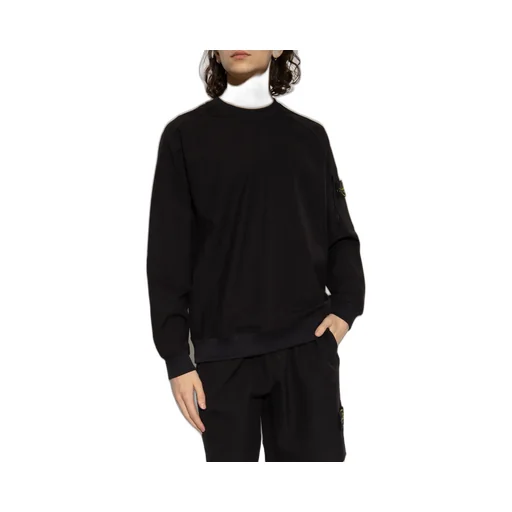 Compass-Motif Long-Sleeved Sweatshirt