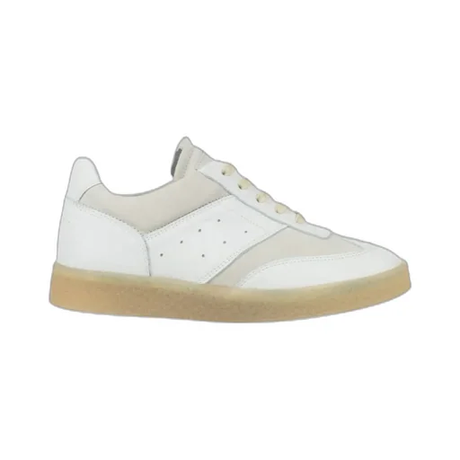 Mm6 Maison Margiela Panelled Lace-Up Sneakers