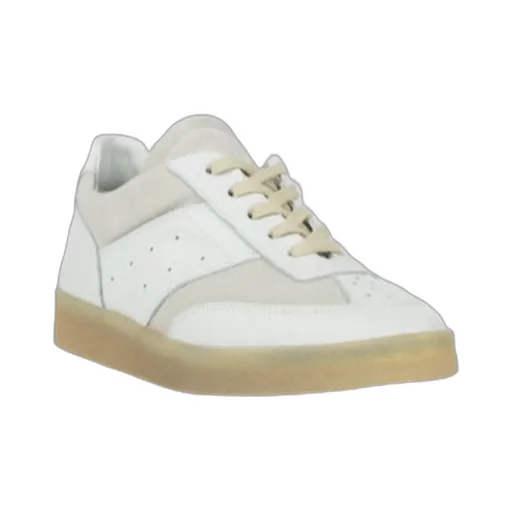 Mm6 Maison Margiela Panelled Lace-Up Sneakers