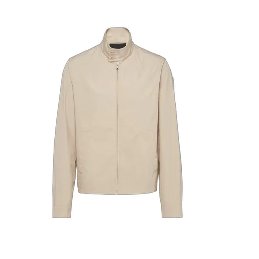 Cotton-Blend Blouson Jacket