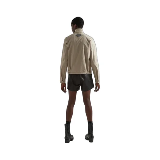 Cotton-Blend Blouson Jacket