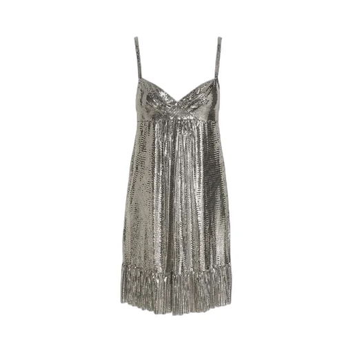 Chainmail Sleeveless Minidress