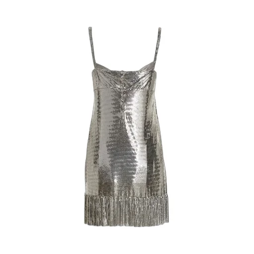 Chainmail Sleeveless Minidress