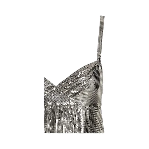 Chainmail Sleeveless Minidress