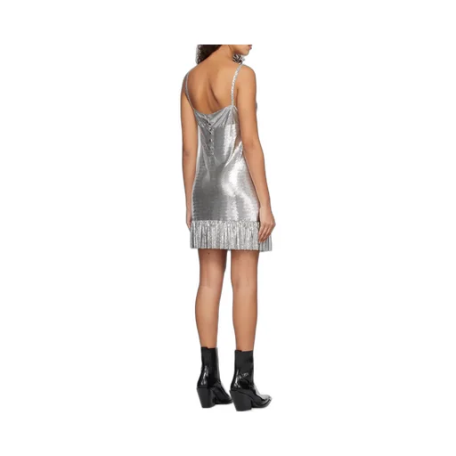 Chainmail Sleeveless Minidress
