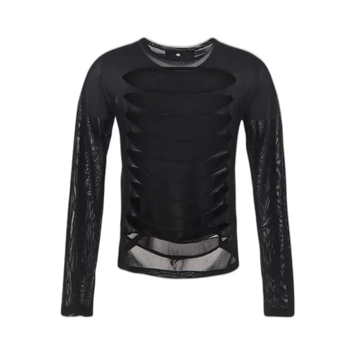 Slashed Knit Jumper