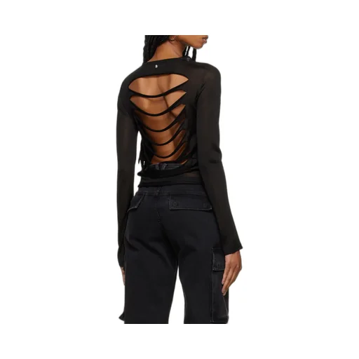Slashed Knit Jumper