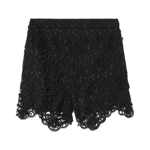 Burberry Lace-Detailed Shorts
