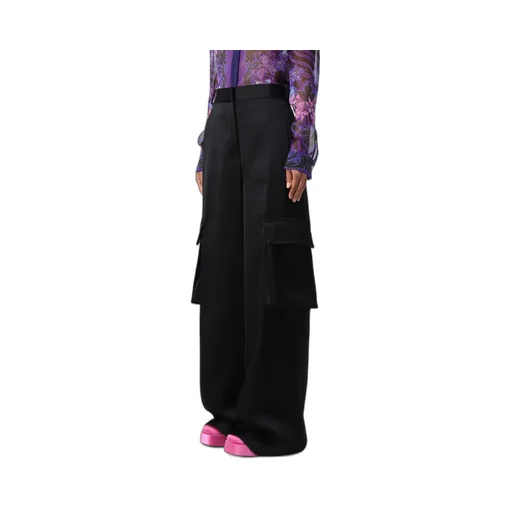 Versace Straight Leg Tailored Pants