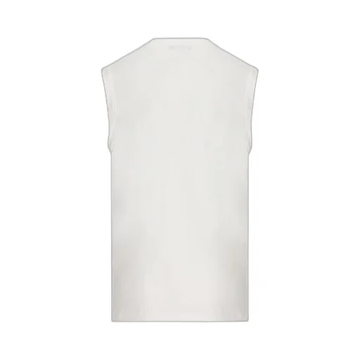 Balmain Logo Printed Sleeveless Tank Top