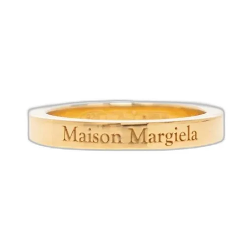Maison Margiela Logo Engraved Ring