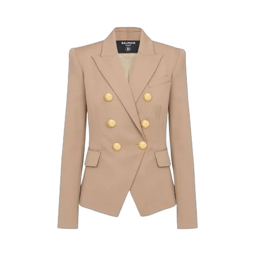 Wool Double-Breasted Blazer