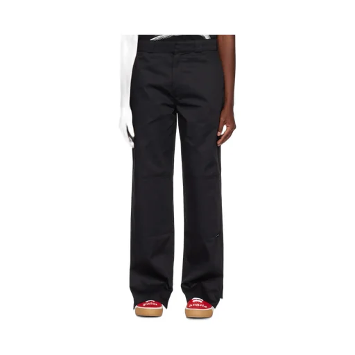 Palm Angels Logo Detailed Straight-Leg Trousers