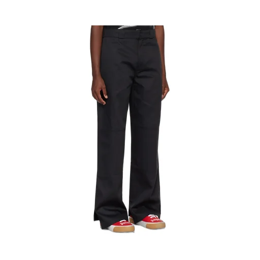 Palm Angels Logo Detailed Straight-Leg Trousers