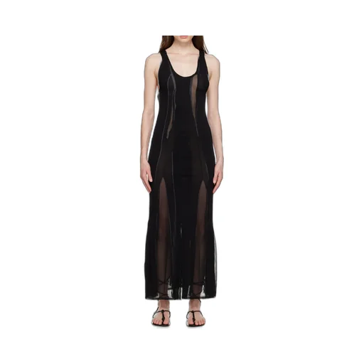 Sheer Sleeveless Dress
