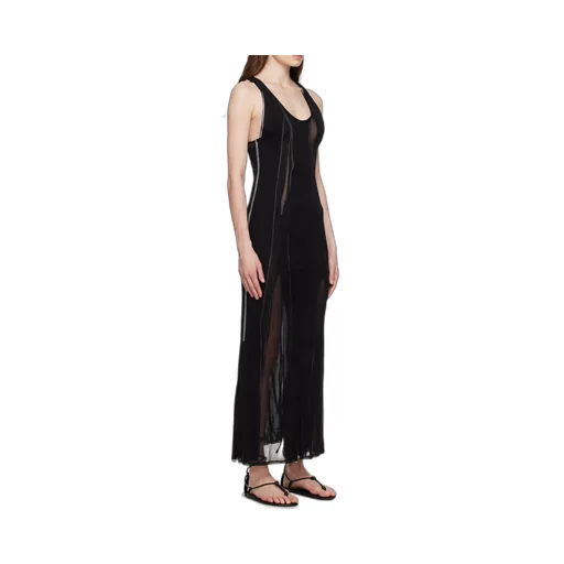 Sheer Sleeveless Dress