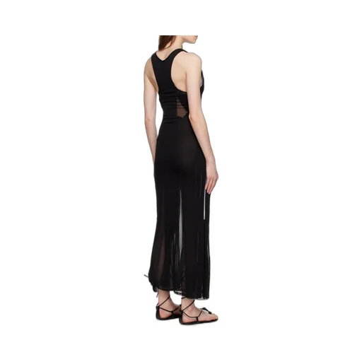 Sheer Sleeveless Dress
