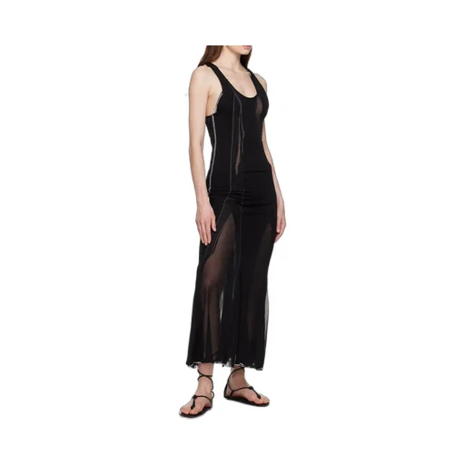 Sheer Sleeveless Dress