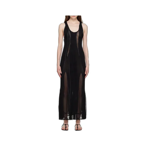 Sheer Sleeveless Dress