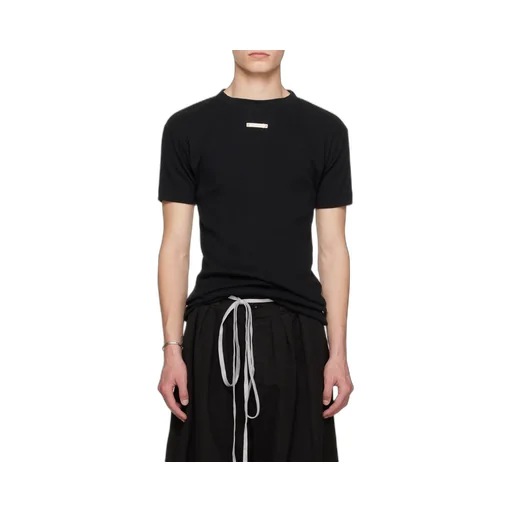 Maison Margiela Logo Patch Knitted T-Shirt