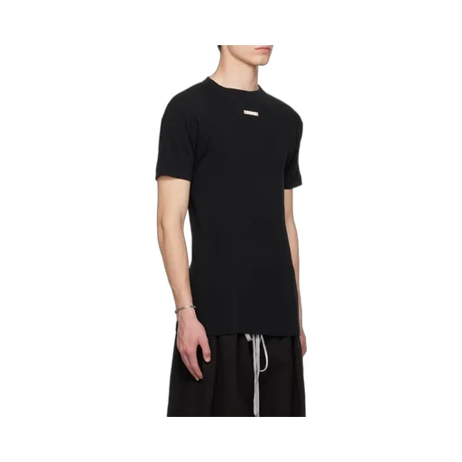Maison Margiela Logo Patch Knitted T-Shirt