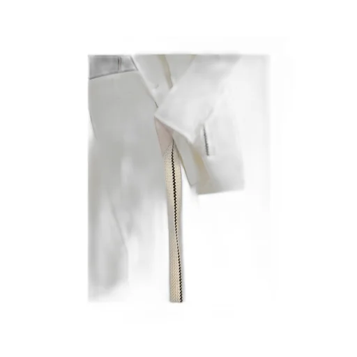 Palm Angels Knitted Tape High Rise Suit Pants