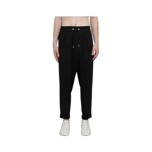 Balmain Drawstring Cropped Trousers