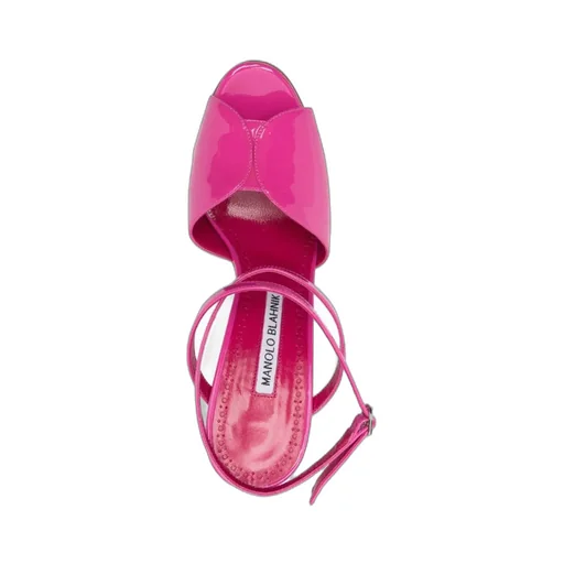 Manolo Blahnik Hourani Open Toe Sandals