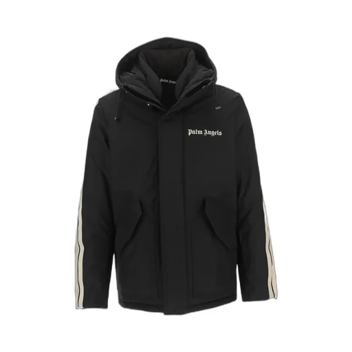 Track Logo-Print Ski Jacket
