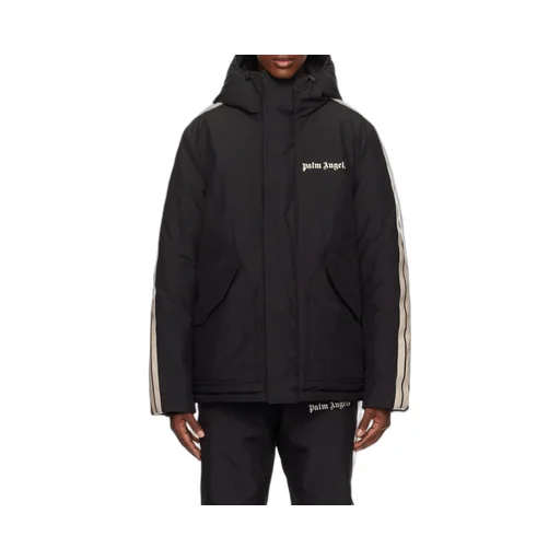 Track Logo-Print Ski Jacket