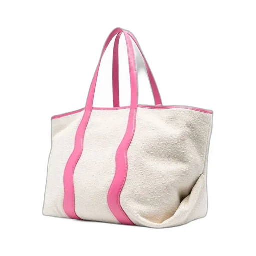 Logo-Print Canvas Tote Bag