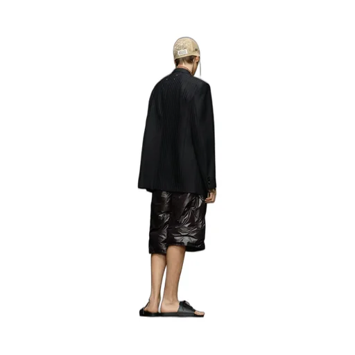 Maison Margiela Striped-Effect Oversize Tuxedo Blazer