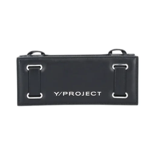 Rectangular Logo-Plaque Shoulder Bag