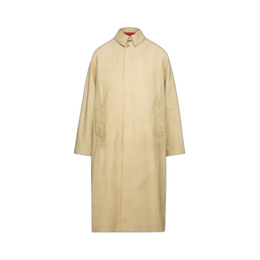 Maison Margiela Single-Breasted Midi Trench Coat