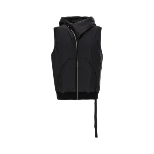 Rick Owens Drkshdw Zip-Up Hooded Gilet