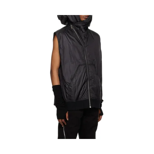 Rick Owens Drkshdw Zip-Up Hooded Gilet