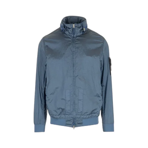 Stone Island Logo Patch Zipped Jacket